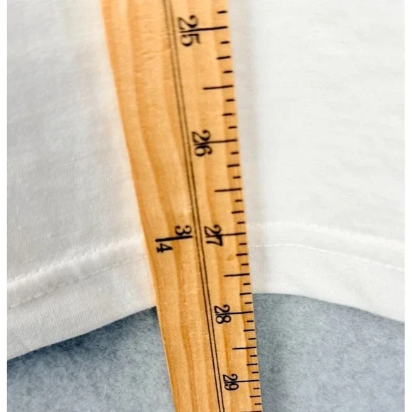 Aruba One Happy Island Graphic T Shirt White XL Passport Cotton - Picture 7 of 7